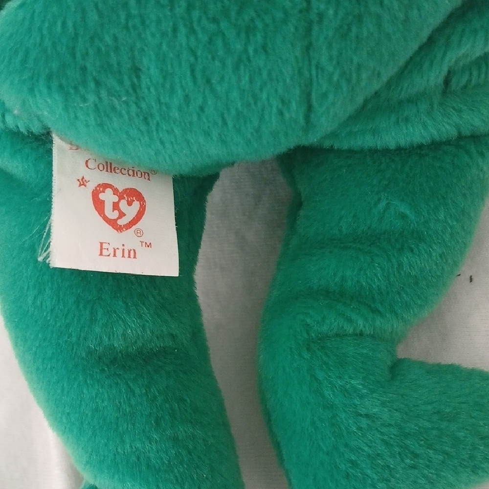 Green Plush Bear Toy - Picture 4 of 5